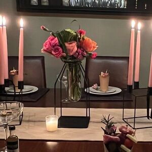 Pottery Barn  Floral Table Vase